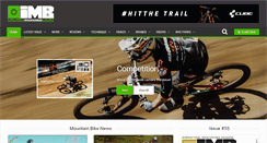 Desktop Screenshot of imbikemag.com